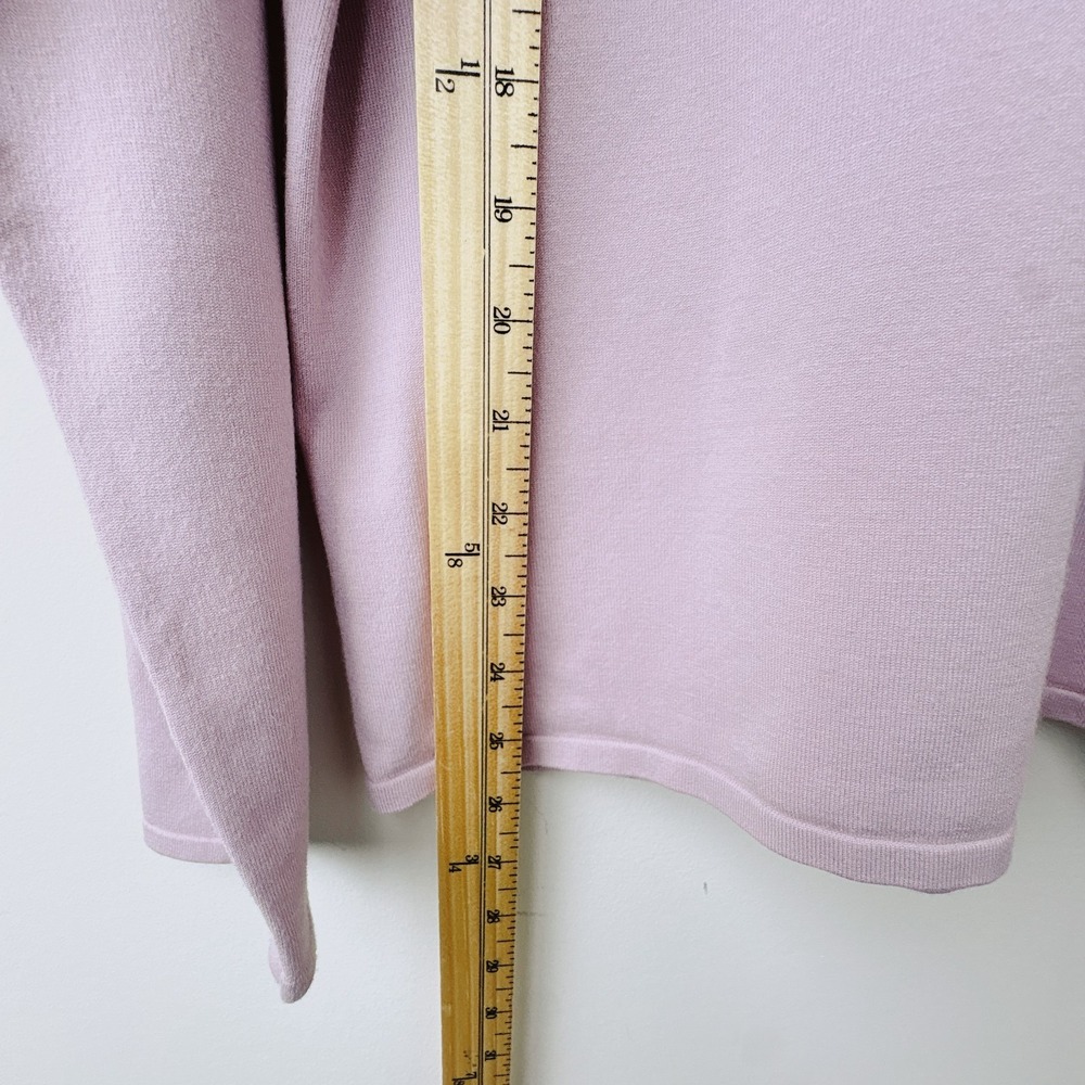 Per Se Carlisle Sweater Top Womens XL Purple Minimalist Soft Girl Office Capsule - Picture 6 of 9